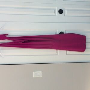 Abi Ferrin Fuchsia Sleeveless Dress